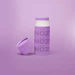 Load image into Gallery viewer, Nöz colorful nose sunblock in magenta.
